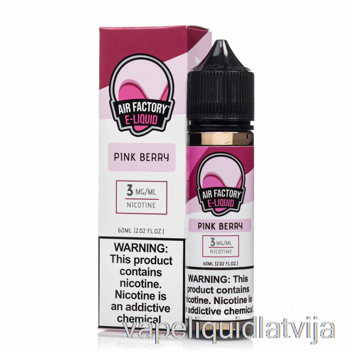 Rozā Oga - Gaisa Fabrika - 60ml 0mg Vape šķidrums